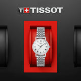Tissot T Classic Everytime Small White Dial Silver Mesh Bracelet Watch For Women - T109.210.11.033.00 Authentic Buy Shop Now
