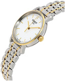 Tissot T Classic Everytime Small White Dial Two Tone Mesh Bracelet Watch For Women - T109.210.22.031.00 Authentic Buy Shop Now
