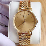 Tissot T Classic Everytime Desire Small Gold Dial Gold Mesh Bracelet Watch For Women - T109.210.33.021.00 Authentic Buy Shop Now