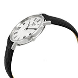 Tissot Everytime Medium White Dial Black Leather Strap Watch For Men - T109.410.16.033.01 Authentic Buy Shop Now