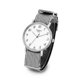 Tissot T Classic Everytime Medium White Dial Two Tone NATO Strap Watch for Women - T109.410.18.032.00 Authentic Buy Shop Now