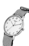 Tissot T Classic Everytime Medium White Dial Two Tone NATO Strap Watch for Women - T109.410.18.032.00 Authentic Buy Shop Now