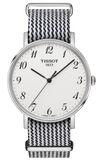 Tissot T Classic Everytime Medium White Dial Two Tone NATO Strap Watch for Women - T109.410.18.032.00 Authentic Buy Shop Now