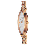 Tissot Everytime Medium White Dial Rose Gold Mesh Bracelet Watch For Men - T109.410.33.031.00 Authentic Buy Shop Now