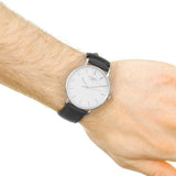 Tissot T Classic Everytime Large White Dial Black Leather Strap Watch For Men - T109.610.16.031.00 Authentic Buy Shop Now