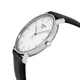 Tissot T Classic Everytime Large White Dial Black Leather Strap Watch For Men - T109.610.16.031.00 Authentic Buy Shop Now
