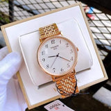 Tissot T Classic Everytime White Dial Rose Gold Mesh Bracelet Watch for Men - T109.610.33.032.00 Authentic Buy Shop Now