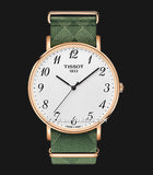 Tissot T Classic Everytime White Dial Green Nylon Strap Watch for Men - T109.610.38.032.00 Authentic Buy Shop Now