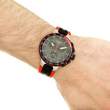 Tissot T Race Cycling Vuelta Black Dial Two Tone Rubber Strap Watch For Men - T111.417.37.441.01 Authentic Buy Shop Now