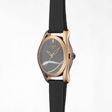 Tissot T Wave Black Dial Black Leather Strap Watch For Women - T112.210.36.051.00 Authentic Buy Shop Now