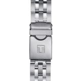 Tissot PRC 200 Chronograph Black Dial Silver Steel Strap Watch For Men - T114.417.11.057.00 Authentic Buy Shop Now
