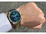 Tissot T Sport Chrono XL Classic Green Dial Two Tone Steel Strap Watch for Men - T116.617.22.091.00 Authentic Buy Shop Now