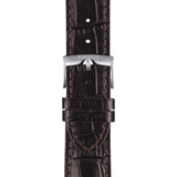 Tissot Chrono XL Silver Dial Brown Leather Strap Watch For Men - T116.617.16.037.00 Authentic Buy Shop Now