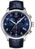 Tissot Chrono XL Viral Kohli Special Edition Blue Dial Blue Leather Strap Watch For Men - T116.617.16.047.01 Authentic Buy Shop Now