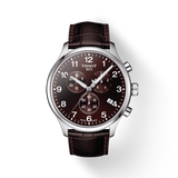 Tissot T Sport Chrono XL Classic Brown Dial Brown Leather Strap Watch For Men - T116.617.16.297.00 Authentic Buy Shop Now
