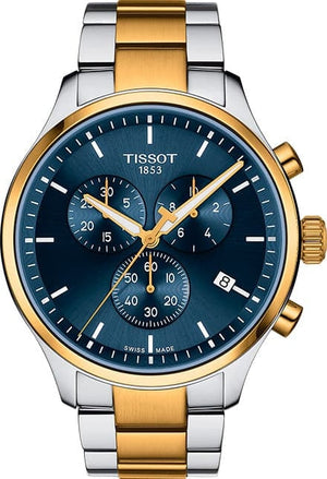 Tissot Chrono XL Classic Blue Dial Two Tone Steel Strap Watch for Men - T116.617.22.041.00 Authentic Buy Shop Now