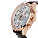 Tissot Chrono XL Classic Silver Dial Brown Leather Strap Watch For Men - T116.617.36.037.00 Authentic Buy Shop Now