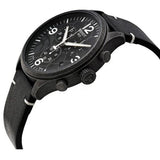 Tissot Chrono XL Vintage Black Dial Black Leather Strap Watch For Men - T116.617.36.052.00 Authentic Buy Shop Now