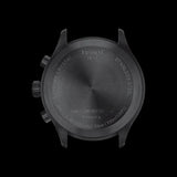Tissot Chrono XL Vintage Chronograph Black Dial Black Leather Strap Watch For Men - T116.617.36.052.02 Authentic Buy Shop Now
