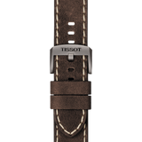 Tissot T Sport Chrono XL Green Dial Brown Leather Strap Watch For Men - T116.617.36.097.00 Authentic Buy Shop Now