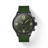 Tissot Chrono XL Green Dial Green NATO Strap Watch For Men - T116.617.37.097.00 Authentic Buy Shop Now