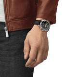 Tissot Chrono XL Vintage Quartz Black Dial Black Leather Strap Watch For Men - T116.617.16.062.00 Authentic Buy Shop Now