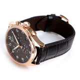 Tissot Chrono XL Black Dial Brown Leather Strap Watch For Men - T116.617.36.057.01 Authentic Buy Shop Now