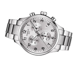 Tissot Chrono XL Classic Silver Dial Silver Steel Strap Watch For Men - T116.617.11.037.00 Authentic Buy Shop Now