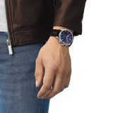 Tissot Chrono XL Classic Blue Dial Brown Leather Strap Watch For Men - T116.617.16.047.00 Authentic Buy Shop Now