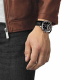 Hugo Boss Contemporary Sport Driver Black Dial Black Leather Strap Watch for Men - 1513085 Authentic Buy Shop Now