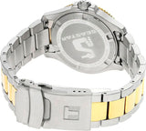Tissot Seastar 1000 Black Dial Two Tone Steel Strap Watch for Women - T120.210.22.051.00 Authentic Buy Shop Now