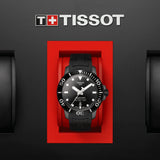 Tissot Seastar 1000 Powermatic 80 Black Dial Black Rubber Strap Watch For Men - T120.407.37.051.00 Authentic Buy Shop Now