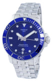 Tissot Seastar 1000 Powermatic 80 Blue Dial Silver Steel Strap Watch For Men - T120.407.11.041.00 Authentic Buy Shop Now