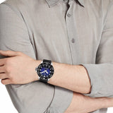Tissot Seastar 1000 Powermatic 80 Blue Dial Black Rubber Strap Watch For Men - T120.407.17.041.00 Authentic Buy Shop Now