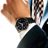 Tissot Seastar 1000 Powermatic 80 Black Dial Black Nylon Strap Watch For Men - T120.407.17.051.00 Authentic Buy Shop Now