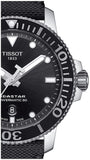 Tissot Seastar 1000 Powermatic 80 Black Dial Black Nylon Strap Watch For Men - T120.407.17.051.00 Authentic Buy Shop Now