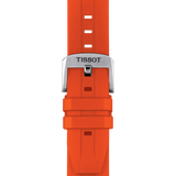 Tissot Seastar 1000 Chronograph Black Dial Orange Rubber Strap Watch For Men - T120.417.17.051.01 Authentic Buy Shop Now