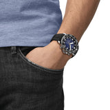 Tissot Seastar 1000 Chronograph Black Dial Black Rubber Strap Watch For Men - T120.417.17.051.02 Authentic Buy Shop Now
