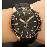 Tissot Seastar 1000 Chronograph Black Dial Black Rubber Strap Watch For Men - T120.417.37.051.00 Authentic Buy Shop Now