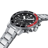 Tissot Seastar 1000 Chronograph Black Dial Silver Steel Strap Watch For Men - T120.417.11.051.01 Authentic Buy Shop Now
