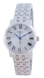 Tissot T Classic Carson Premium Automatic Lady Silver Dial Silver Steel Strap Watch for Women - T122.207.11.033.00 Authentic Buy Shop Now