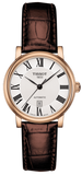 Tissot T Classic Carson Premium White Dial Brown Leather Strap Watch for Women - T122.207.36.033.00 Authentic Buy Shop Now