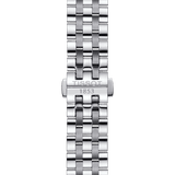 Tissot T Classic Carson Premium Powermatic 80 Black Dial Silver Steel Strap Watch For Men - T122.407.11.051.00 Authentic Buy Shop Now
