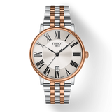 Tissot Carson Premium White Dial Two Tone Steel Strap Watch For Men - T122.410.22.033.00 Authentic Buy Shop Now