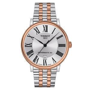 Tissot Carson Premium White Dial Two Tone Steel Strap Watch For Men - T122.410.22.033.00 Authentic Buy Shop Now
