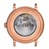Tissot T Classic Carson Premium Automatic White Dial Rose Gold Steel Strap Watch for Men - T122.407.33.031.00 Authentic Buy Shop Now
