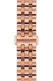 Tissot T Classic Carson Premium Automatic White Dial Rose Gold Steel Strap Watch for Men - T122.407.33.031.00 Authentic Buy Shop Now