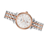 Tissot T Classic Carson Premium Diamonds White Dial Two Tone Steel Strap Watch for Women - T122.207.22.036.00 Authentic Buy Shop Now