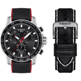 Tissot Supersport Vuelta Special Edition Chrono Black Dial Black Nylon Strap Watch for Men - T125.617.17.051.01 Authentic Buy Shop Now
