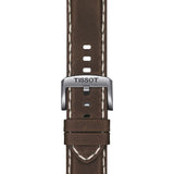 Tissot Supersport Chrono Silver Dial Brown Leather Strap Watch for Men - T125.617.16.031.00 Authentic Buy Shop Now